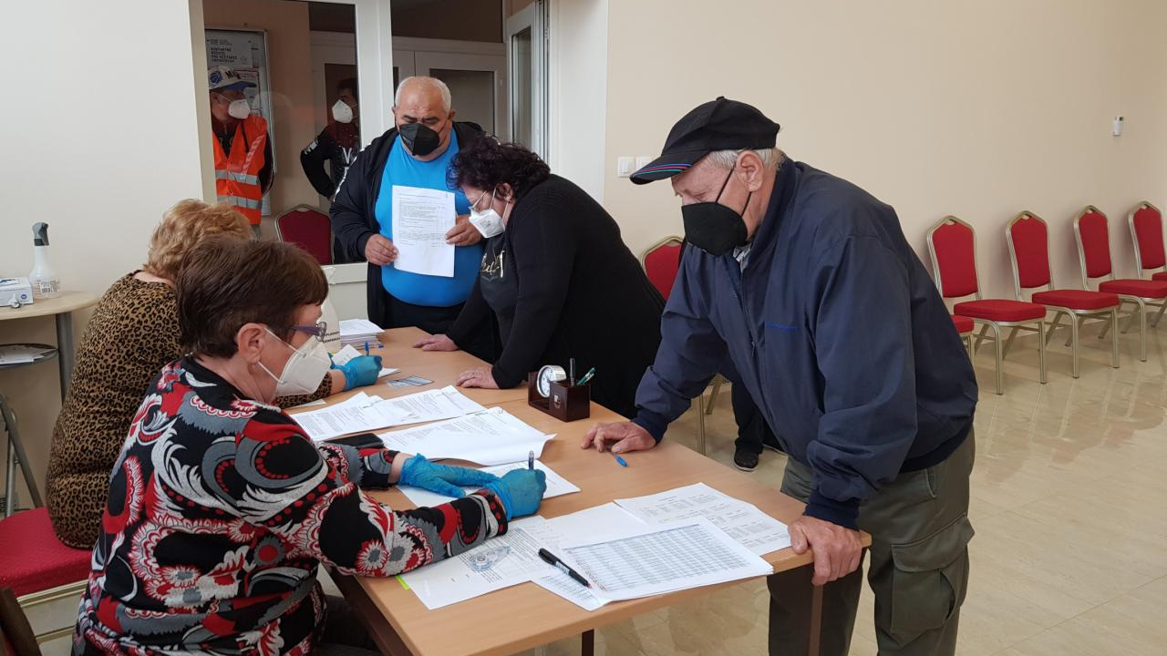 Fotografia fotogalérie Očkovanie proti ochoreniu COVID-19 v obci Hlinné